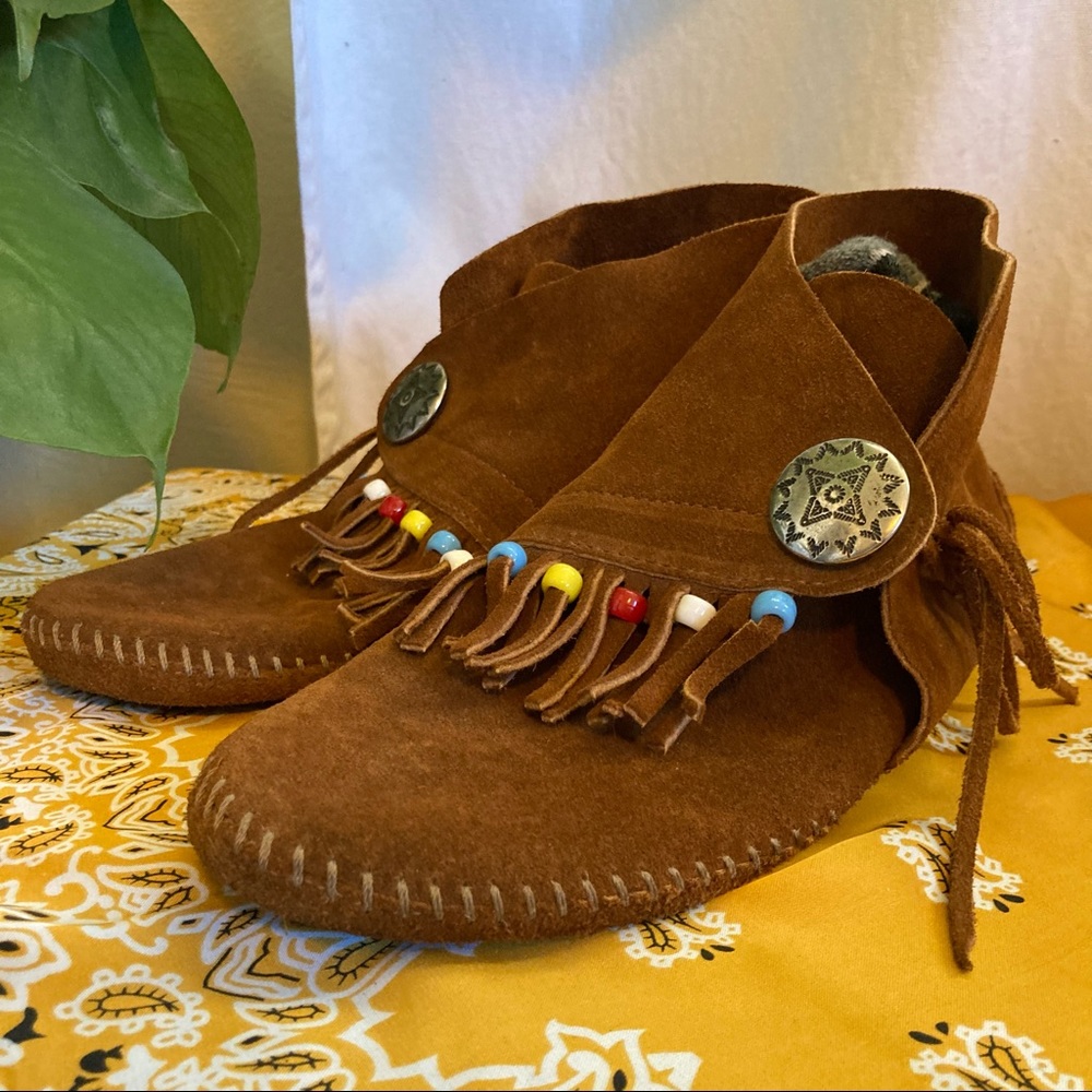 Minnetonka Beaded Bootie